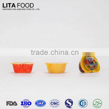 Heart Shaped Cup Love Assorted Fruit Jelly