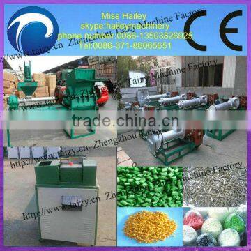 Taizy high efficiency recycle plastic granules making machine price