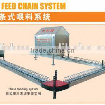 chain conveying feeding system for female breeders