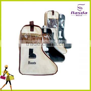 pretty pp non woven fabric boot bags for young girl