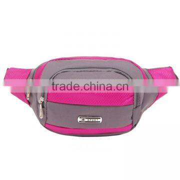 Man's outdoor mobile phone leisure waterproof nylon Sport waist bag wholesale