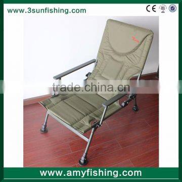 Carp Fishing Folding Chair With Arms Adjustable Legs photo-4