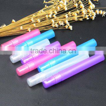 5ml 10ml pen shape PP plastic spray bottle atomizer perfume mist sprayer