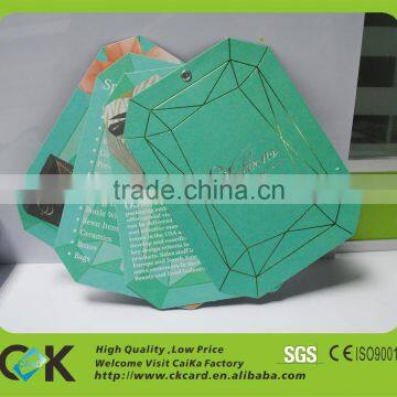 Eco-friendly paper!Printing folded leaflet with high quality