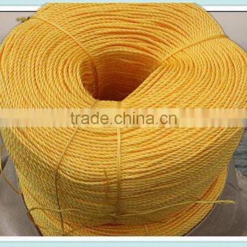 orange polypropylene rope/pp rope