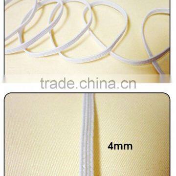 Hot 4mm Elastic Lot Trim Rubber Band, White100 Yard Customized
