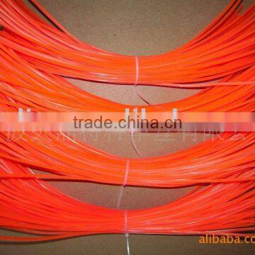 Quiet twist trimmer line