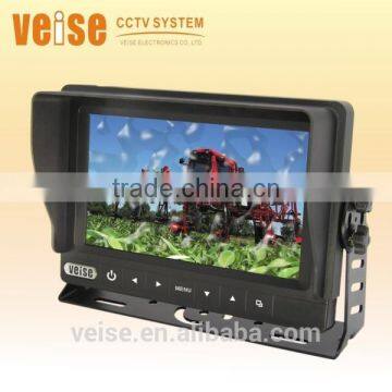 7 inch waterproof car front view camera back up system for truck