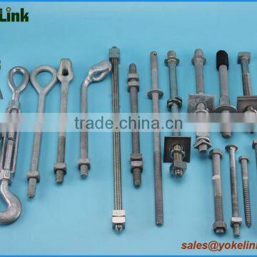 Hot Dip Galvanized Angle Thimbleye Bolt per ASTM A153 photo-4