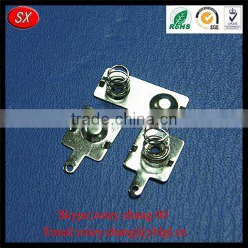 China Manufacturer Custom Zinc Plate Brass Battery Contact Plate photo-6