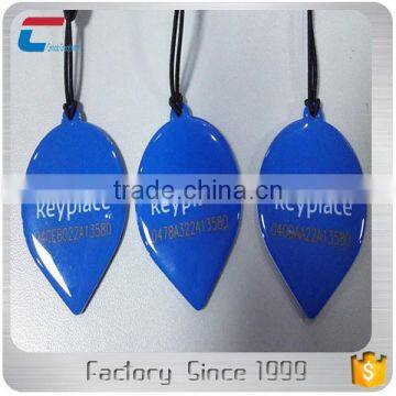 13.56MHz Programmable Waterproof Epoxy RFID/ NFC Smart Key Fobs Tags Cards for Hotel photo-6