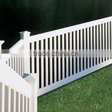 Vinyl Railing Fencing/High Quality Villa PVC Fence