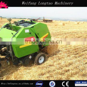 High Quality Hay Grass Straw Silage Alfalfa Available Compress Baling Press Mini Round Hay Bander photo-2