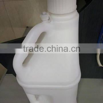OEM Blow Molding New Design Oil Bucket Jerry Can Oil Drum Plastic Jug Milk White for Sale photo-2