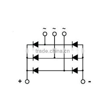MDS50A Three Phase Rectifier Bridge Module photo-2