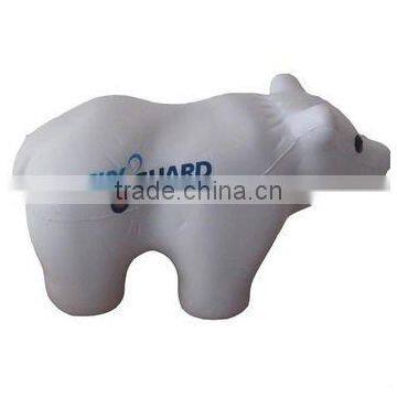 PU foam antistress polar bear for good quality