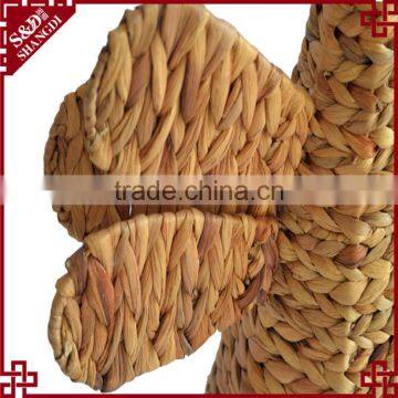 Latest Angle Shape Gift or Home Decoration Items Natural Straw Handcraft photo-2