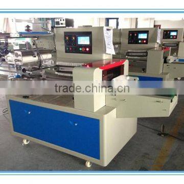 Cake Flow Wrapping Packaging Machine/automatic Food Packaging Machine for Coffee , Cake , Bread , Soap ,industrial Parts ,tray photo-5