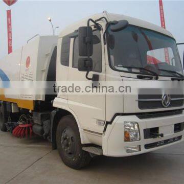 Large Dongfeng 6 Wheels 180hp Street Sweeper Truck for Sale photo-4