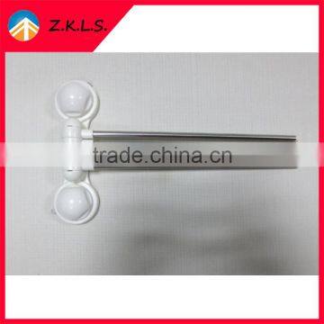 Rotatable 4 Tier Stainless Steel Bathroom Towel Drying Rack Shelf photo-5