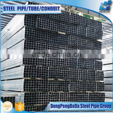 30*30*1.4 Square galvanized steel pipe gi square hollow section