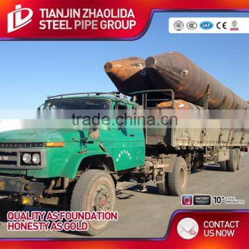 To 10 China Steel Factory Spiral Duct Fittings Spiral Pipe Helical Welded Pipe} photo-5