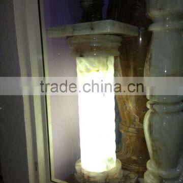 NEW ARRIVAL BACKLIT ONYX COLUMNS PILLARS & PEDESTALS photo-6