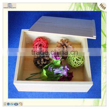 Food Packaging Slide Top Veneer Wooden Boxes photo-6