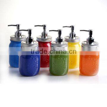 Glass Mason Jar With Dispenser photo-4