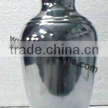 Small Wedding Table Metal Vase / Unique Wedding Table Vases photo-6