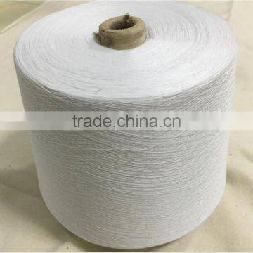 High quality recycled carded raw cotton yarn for working gloves 30s