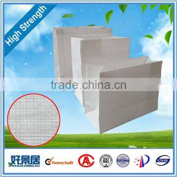 Recycled Custom Made White Kraft Paper Bags With Paper Handles photo-5