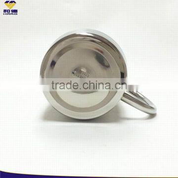 Hard Metal Double Wall S/S Barrel Shaped Stainless Steel Beer Mug photo-3