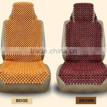 Eco Friendly Handmade Wooden Bead Car Seat Cover photo-2