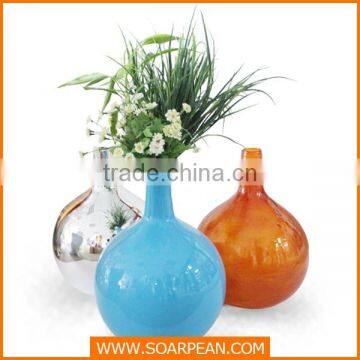 Garden Decorative Fiberglass Giant Flower Vase