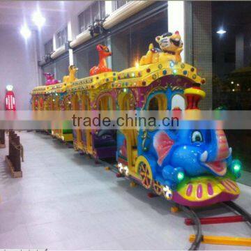 HIGH QUALITY FIBER REINFORCE PLASTIC AMUSEMENT PARK TOURIST ELECTRIC TRAIN