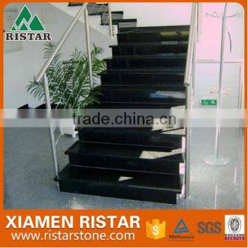 Popular Polished granite indoor stone stair steps