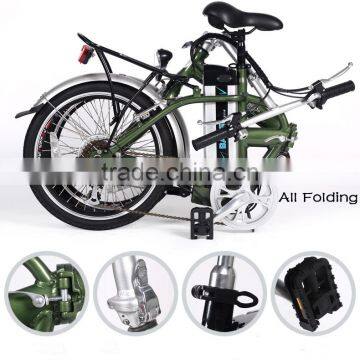 20 Inch c Folding Electric Bicycle 250W With 6 Speed Gears photo-6