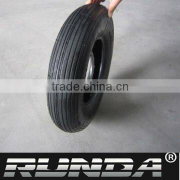 best quality wheelbarrow tyre and inner tube 4.00-8