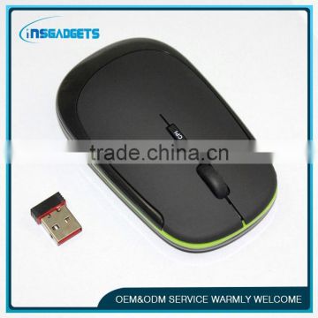 2.4g cordless optical mouse , H0T037	, unique 2.4g wireless mouse 2.4g super slim wireless mouse