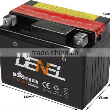 YTX4L-BS Dry Charged Maintenance Free Motorcycle Battery photo-2