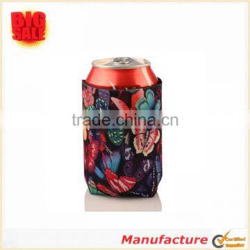 Cheap Can Sleeves for Summer Cookouts Party Set of 3 Collapsible Soft Drink Can Sleeve Insulator Cooler photo-2