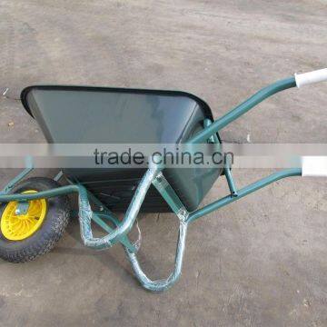Top Quality Plastic Tray WB6414 Wheelbarrow With PU FOAM WHEEL photo-3