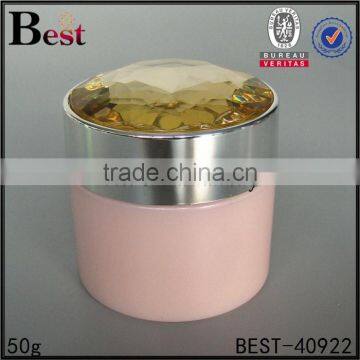 Plastic Cream Sample Jars Cosmetic Acrylic Packaging Cream Jar 15g 30g 50g White Black Color Double Wall Container photo-6