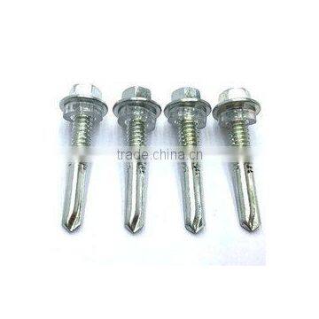 Galvanized Hex Head Self Drilling Screw With Washer