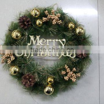 2015 Christmas wreath with good quality and competitive