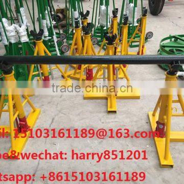 China cable drum stand 5T, CHINA CABLE Reel STAND, cable drum lifting jack