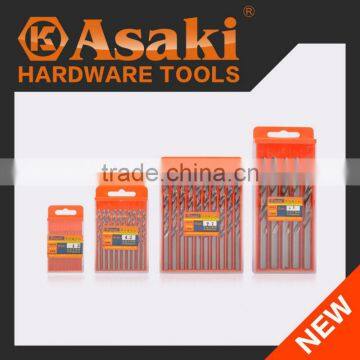 High speed steel fully ground twist drill bit