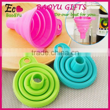 Collapsible Funnel Food Grade Silicone Foldable Funnel