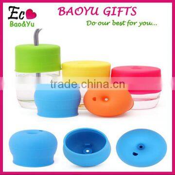 Rubber Silicone Cup Cover Food Grade Silicone Coffee Mug Cup Lids photo-2